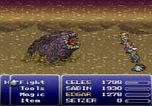 une photo d'Ã©cran de Final Fantasy 6 sur Nintendo Super Nes